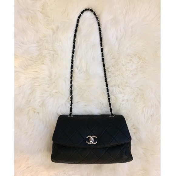 ❌SOLD❌ 🖤 CHANEL NIB Black w/ Silver HW Flap Bag - Picture 3 of 8